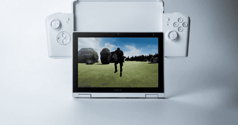 NEC 展出可翻轉螢幕裝上搖桿的 Lavie Mini 遊戲筆電（但可能跟你想的不太一樣）_網頁設計公司